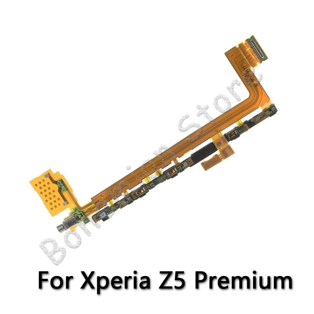 Для sony Xperia Z Z1 Z2 Z3 Z4 Z5 Compact Premium Plus док-станция для зарядки ЖК-Коннектор с боковой клавишей громкости гибкий кабель - Цвет: Z5 Premium