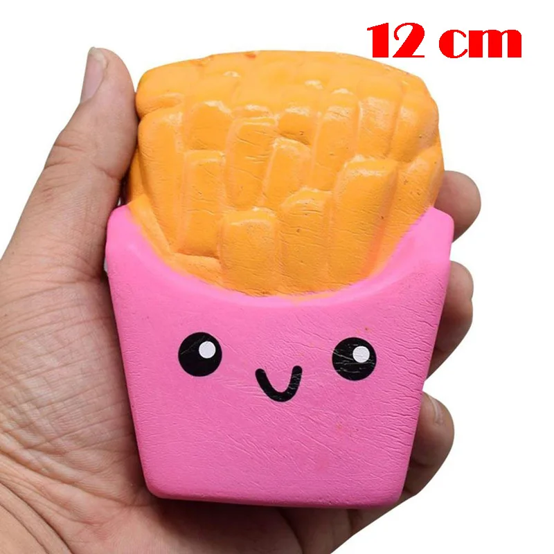 chips pink Новинка, мультяшный дизайн, шоколадный мягкий медленно растущий крем, ароматическая игрушка для детей, Kawaii, антистрессовая игрушка для снятия стресса - Цвет: chips pink