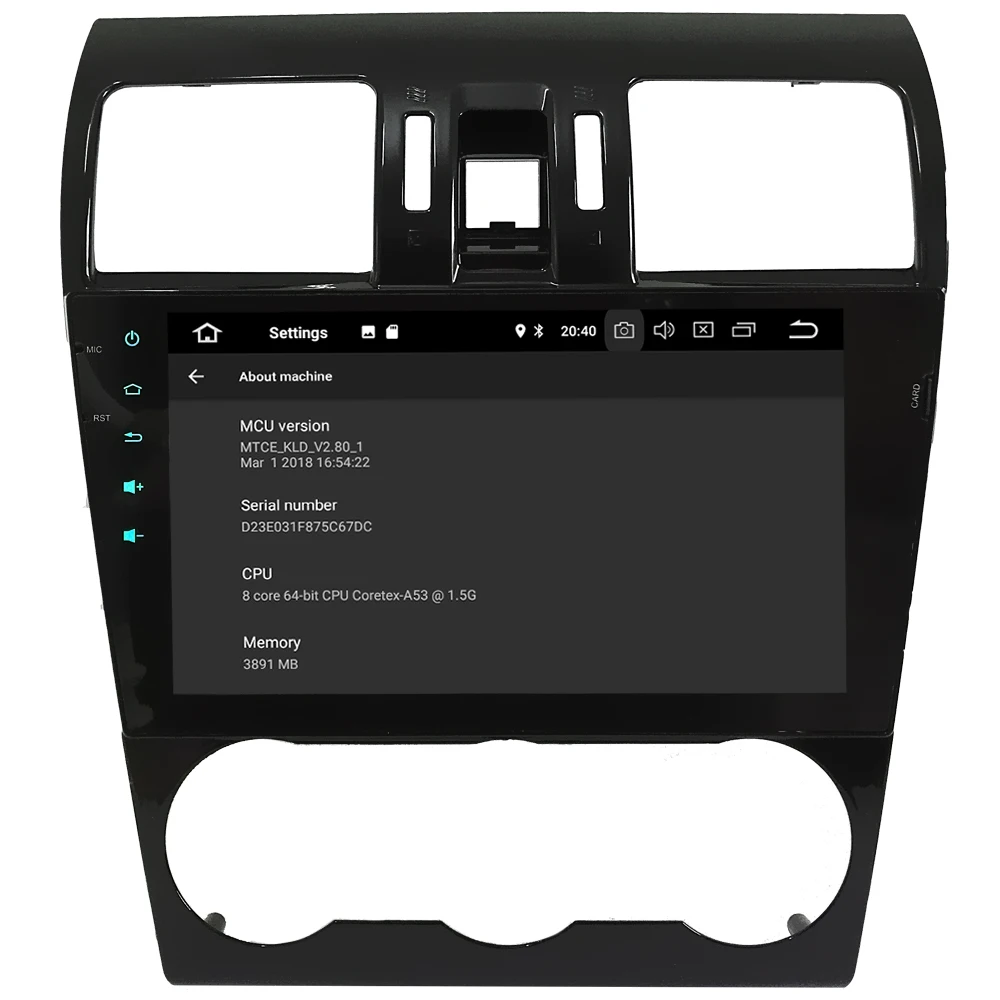 KLYDE " ips 4G Восьмиядерный 4 Гб ОЗУ 32 Гб ПЗУ Android 8,0 7,1 автомобильный DVD мультимедийный плеер радио для Subaru Forester XV WRX 2013