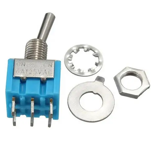 5 штук Лучшая рекламная акция! Новые мини MTS 203 6 Pin SPDT ВКЛ ВЫКЛ на 6A 125VAC тумблеры