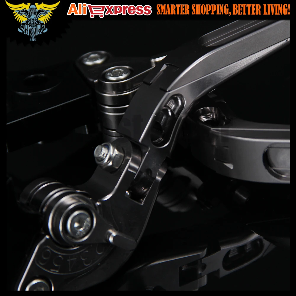 

8 Colors CNC full Titanium Adjustable Extendable Motorcycle Brake Clutch Levers For Triumph ROCKET III 2004 2005 2006 2007