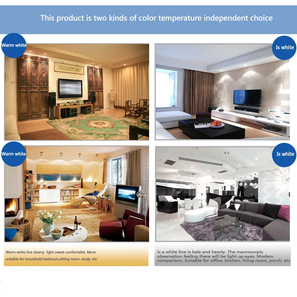 Высокая Мощность со светодиодной лампой мощностью светильник 3 Вт 5 7 9 12