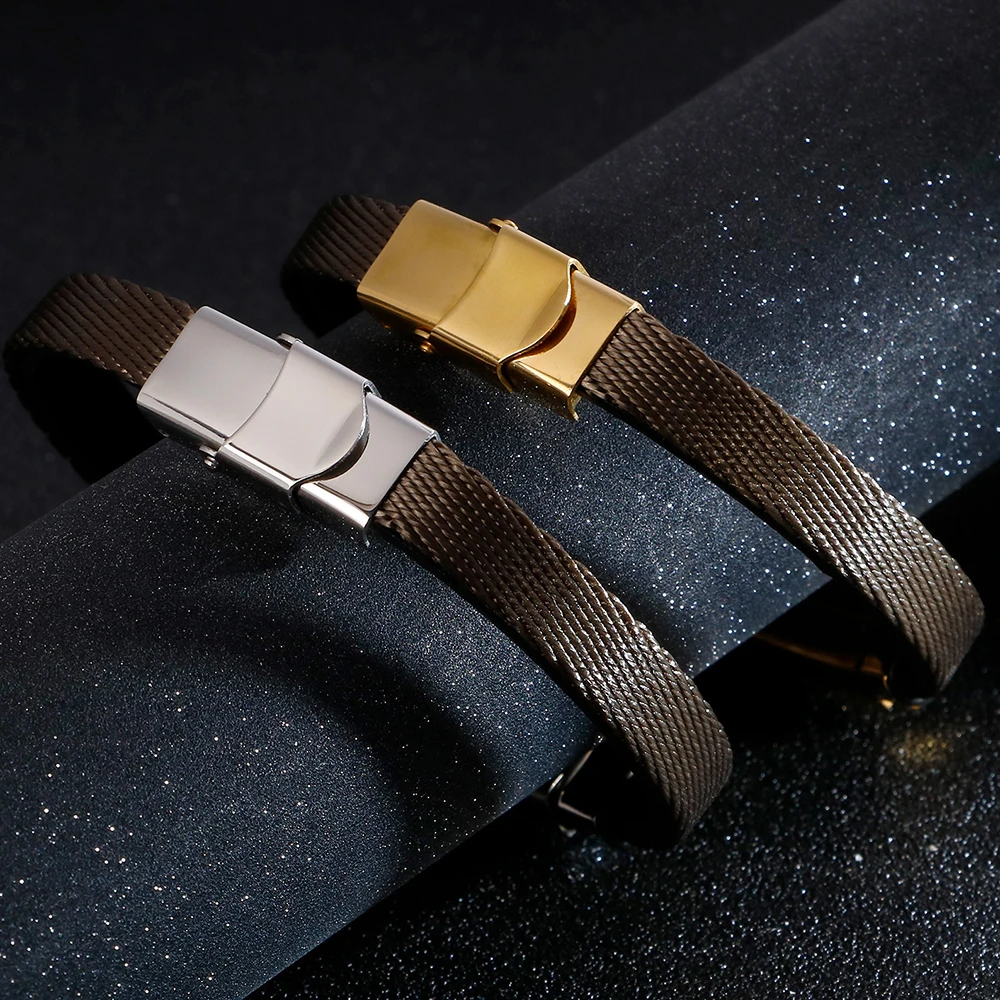 Adjustable Leather Wrap Bracelet Men Stainless Steel Heartbeat ECG Heart Rate Map Mens Bracelets Friendship Wrist Band Jewelry | Украшения