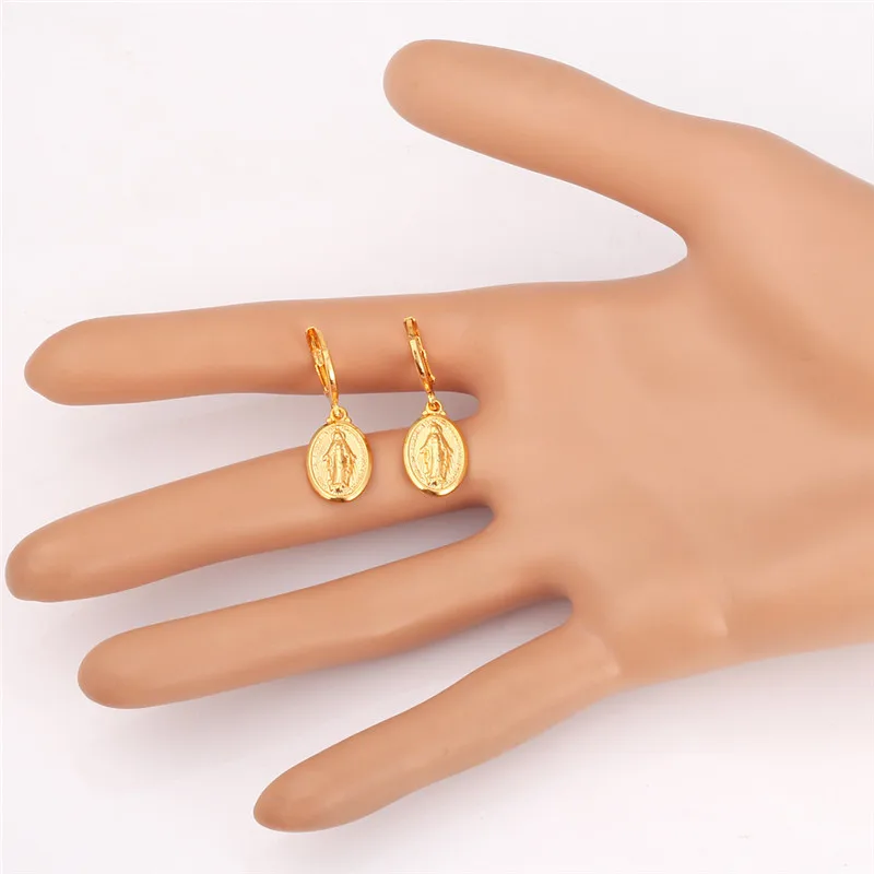 Женские серьги в стиле K POP оригинальные католические христианские религиозные