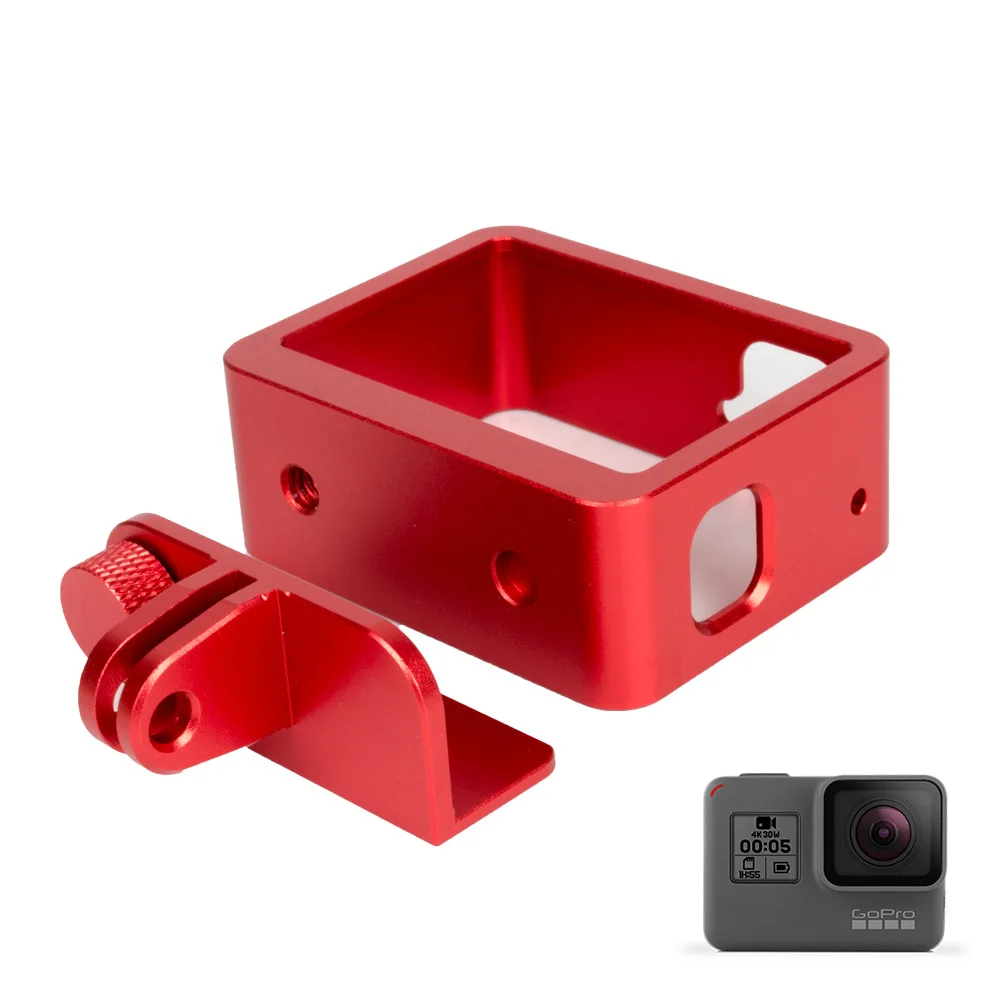 Аксессуары для Gopro Hero 5 Алюминиевый чехол с ЧПУ металлический защитный корпус