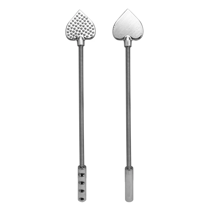 Новый гибкий металлический Кнут с ручкой блеск инструмент для связывания раба