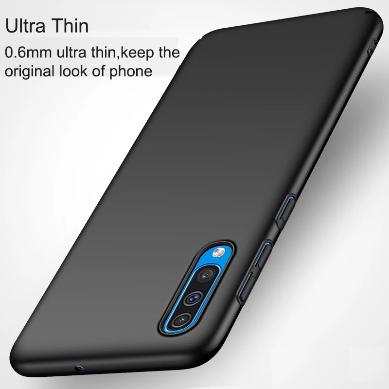 Ультратонкий матовый чехол KEYSION для Samsung Galaxy A50 A30 A20 A10 жесткий чехол-накладка из