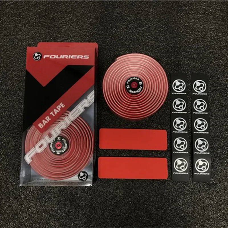 

Fouriers PU leather Bicycle Handlebar Tape Road Fixed Gear bike tape comfortable cycling bar tape