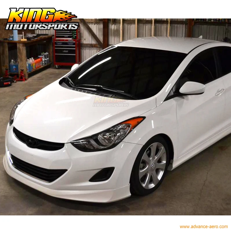 Подходит для 11 13 Hyundai Elantra MD 4Dr только OE стиль полипропиленовый передний бампер