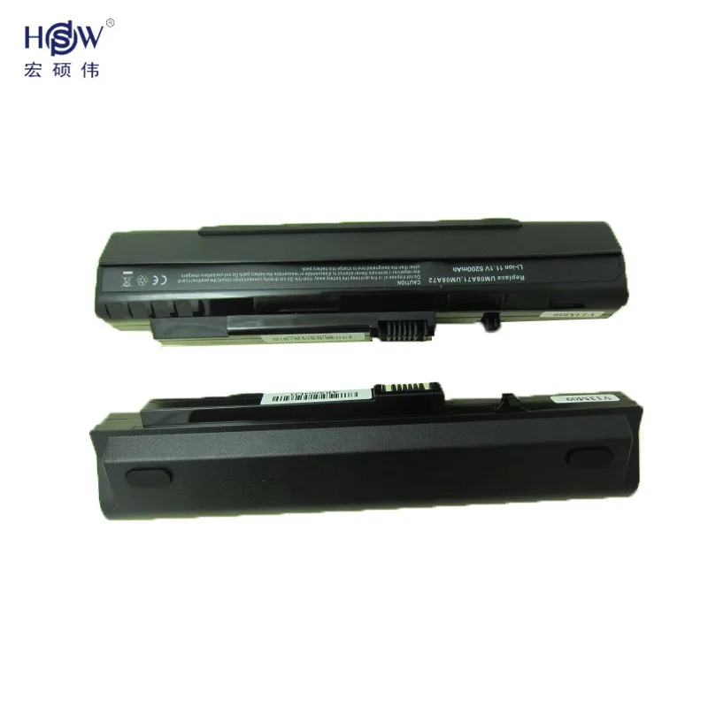HSW 6 ячеек Новый 5200 мАч аккумулятор для ноутбука Acer Aspire One A110 A150 ZG5 UM08A71 UM08A72 UM08A73 UM08B74
