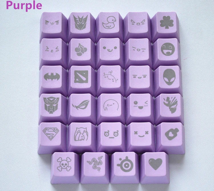 11 видов цветов 29 гравировальная графика DIY PBT keycaps OEM R4 cherry MX Переключатель механическая клавиатура keycap купить один получить один бесплатно