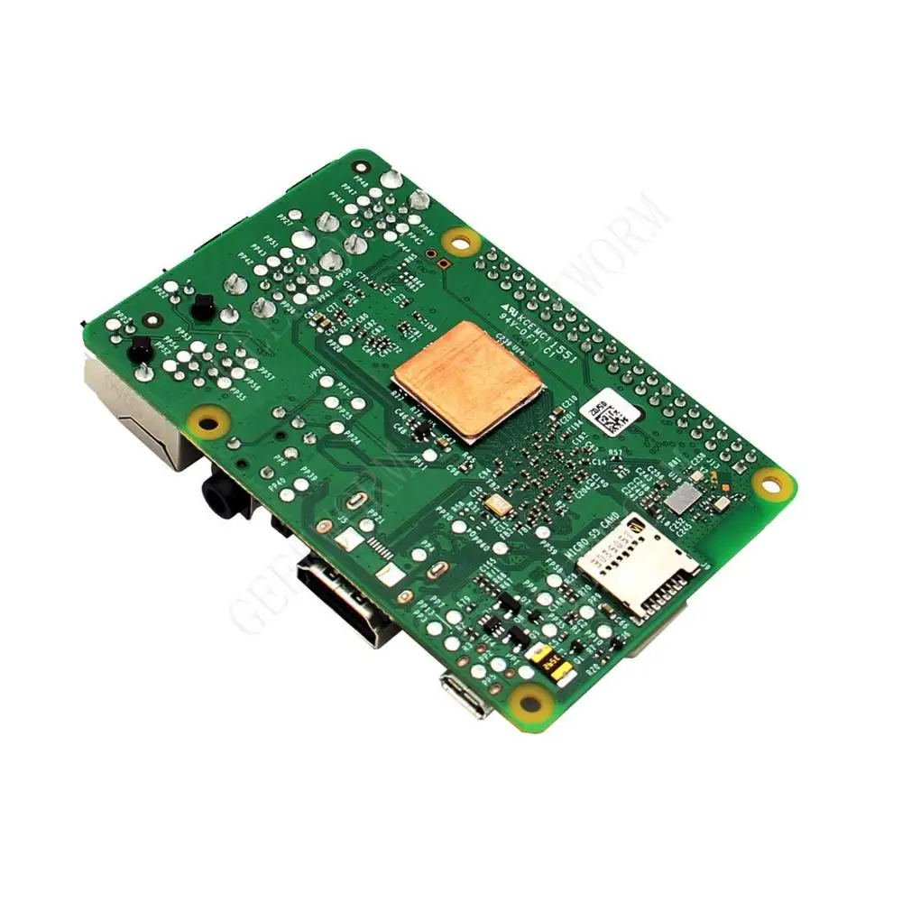 Geekworm Raspberry Pi 3 Model B/2B/B + теплоотвод/теплоотвод (2 листовая Толстая Медная 1 тонкая
