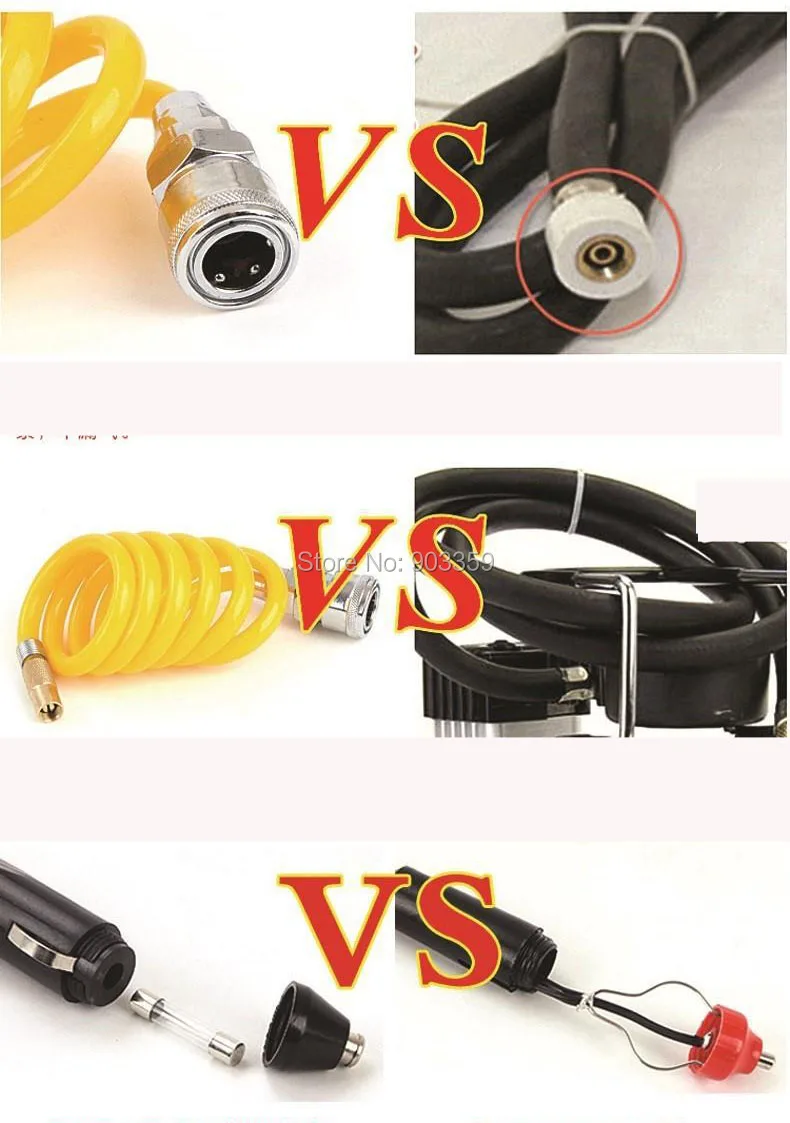 2015 горячая распродажа портативный насос постоянного тока 12 В 100PSI автомобильный