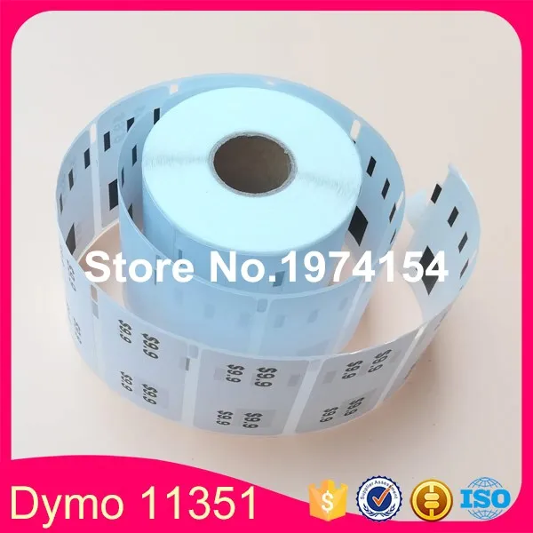 28 x рулонов совместимые с dymo этикетки 11351 ювелирные изделия термальная бумага 54 мм