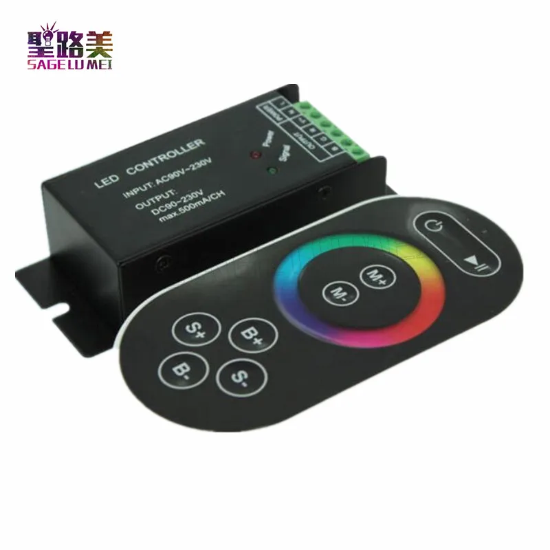 Контроллер RGB для светодиодной ленты 220-3528 в перем. Тока | Лампы и освещение