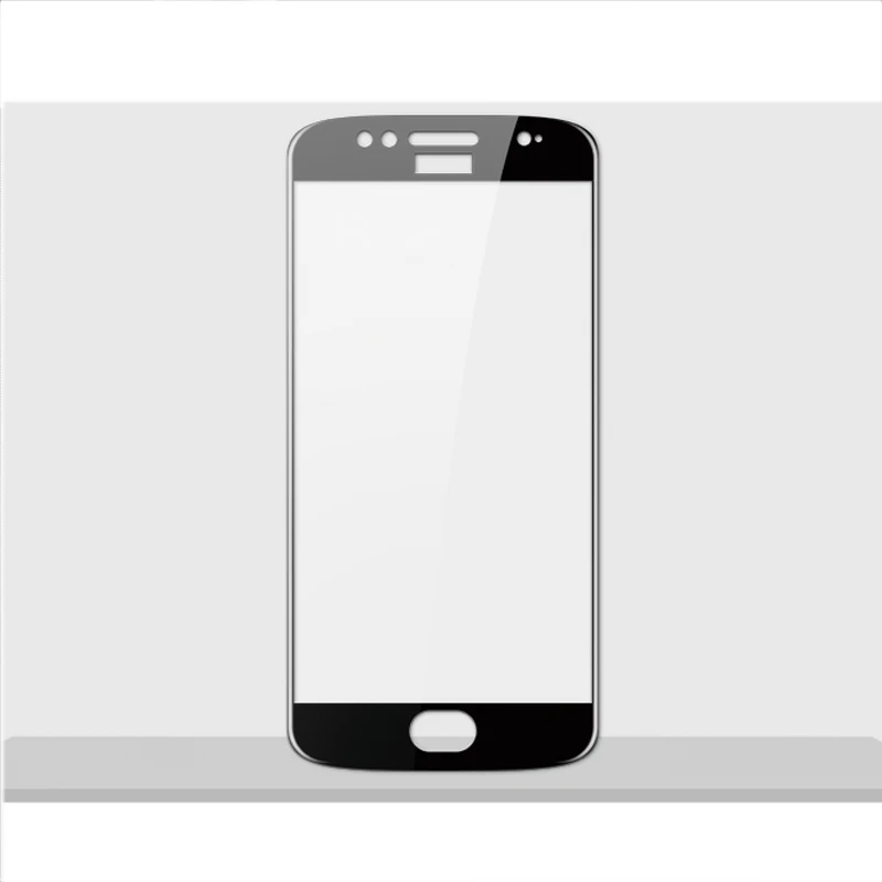 Изогнутое закаленное стекло с полным покрытием для Moto G5S защитная пленка против