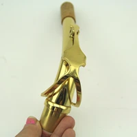 excellence eb alto saxophone neck gold lacquer sax parts 24 5mm