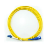 10pcsbag 3m sc lc simplex single mode fiber optic patch cord 3m simplex 2 0mm ftth fiber optic jumper free shipping