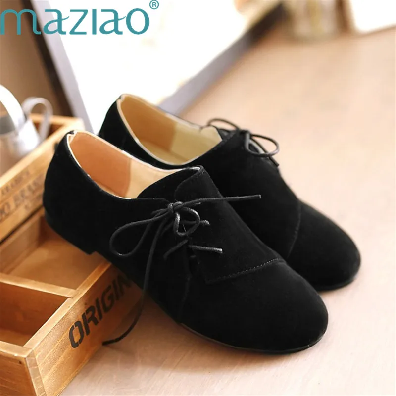 Женская обувь из замши однотонная с круглым носком и перекрестными ремешками на