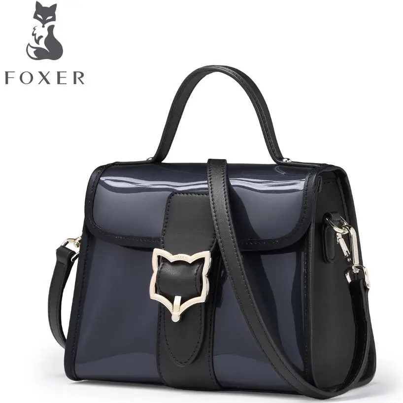 FOXER женская сумка Новинка 2017 желе простой плечо сумки небольшой свежий Досуг