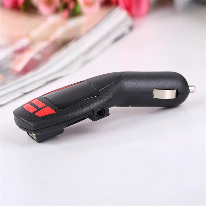 Car Kit Wireless FM Transmitter Modulator Radio MP3 Player USB Charging LCD Display Screen Support SD/MMC/USB 30OT25 | Электроника