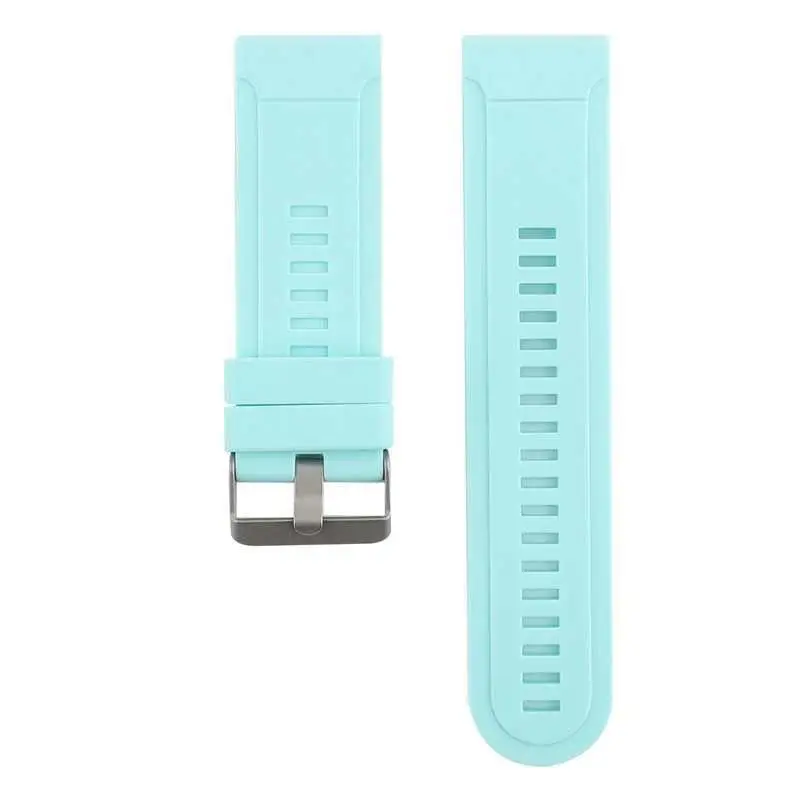 Mint Green 26 22 20 мм ремешок для часов Garmin Fenix 5X5 5S Plus 3 3 HR Forerunner 935 часы Quick Release силиконовый легкий ремешок на запястье - Цвет: Mint Green