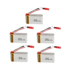 5 шт. 2s 7,4 В 1000 мАч батарея для MJXRC Lipo 7,4 В 1000 мАч 703048 2s JST Plug игрушечная батарея
