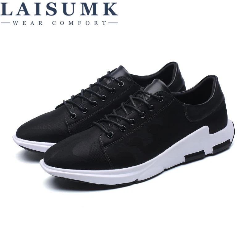 

2020 LAISUMK Spring/Autumn Casual Shoes For Men Fashion Comfortable Lace-up Adult Male Sneaker Footwear Sneakers