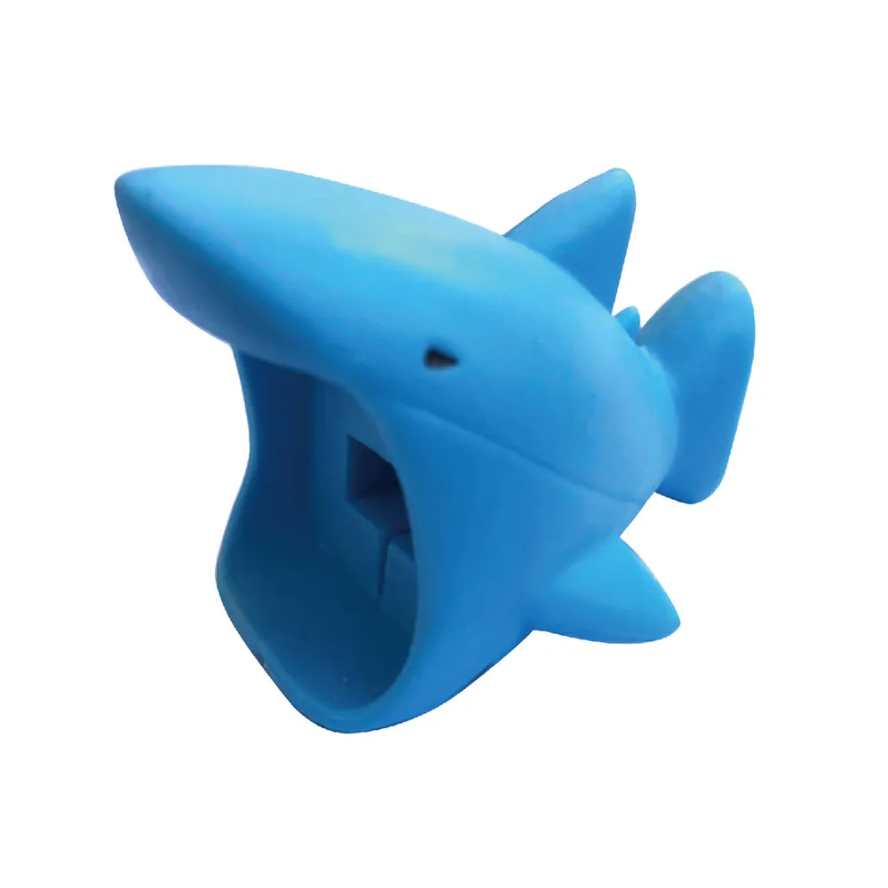 1 шт. большой кабель укус милые животные кабель протектор Kawaii Usb кабель Органайзер офис фиксатор строки провода Держатель корейский стол аксессуары - Цвет: C