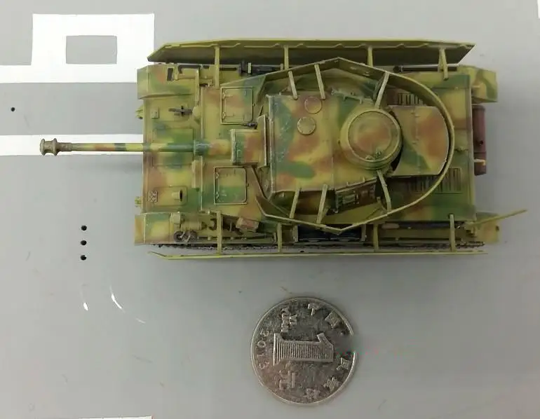 Дракон Второй мировой войны немецкий Panzer IV 1/72 Танк модель готовая без литья под
