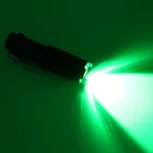 Мини масштабируемый противоударный фонарик XP-E зеленый светодиодный фонарик Регулируемый фокус фонарь портативные Пальчиковый фонарик Открытый Кемпинг фонарик