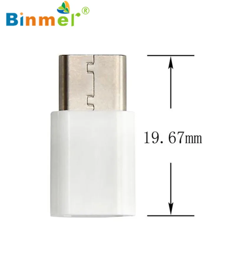 Binmer USB адаптер 10 шт. USB-C type-C для Micro USB адаптер для зарядки данных для huawei P9 Freeshiping Sep 12