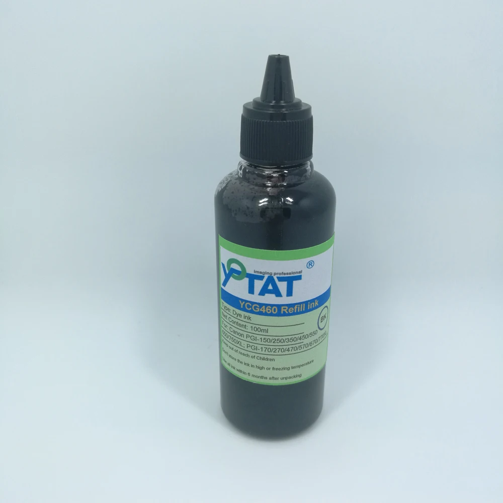 YOTAT 100 мл краситель чернила для Canon PGI-450 PGI-550 PGI-650 PGI-470 PGI-570 PGI-670 CLI-451 CLI-551 CLI-651 CLI-471 CLI-571