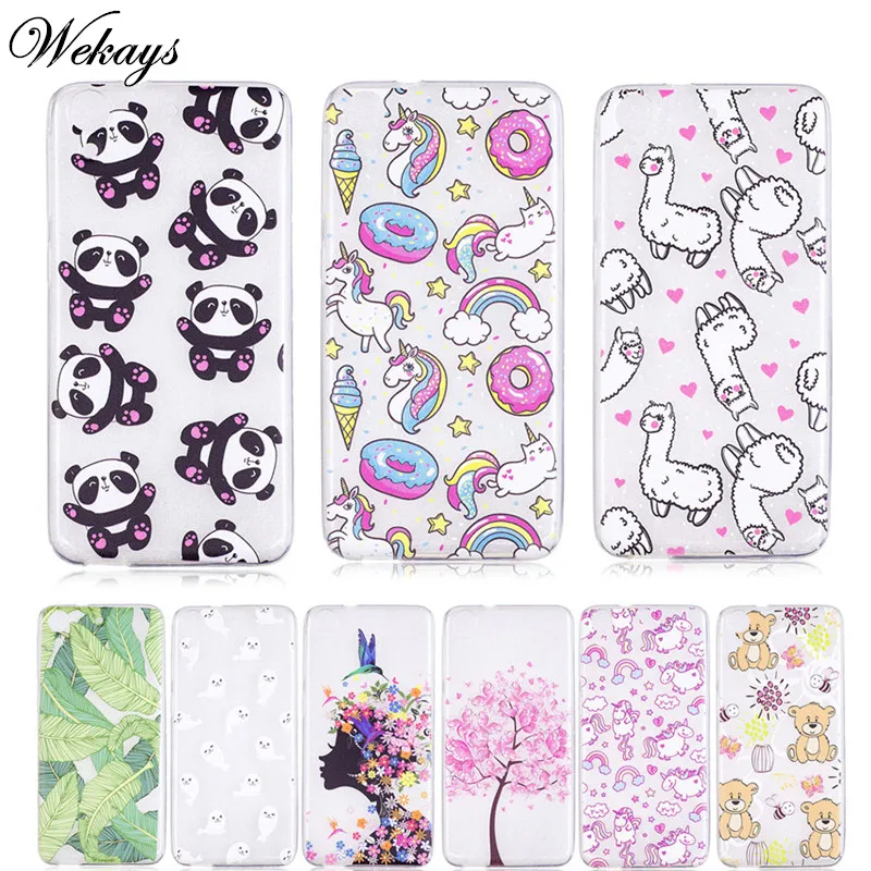 Чехол Wekays для HTC Desire 626 650 628 A32 626w 626D 626G 626S милый мультяшный единорог мягкие