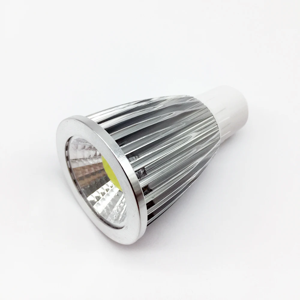 Nieuwe Высокая мощность лампада Led MR16 GU5.3 COB 6 Вт 9 Вт 12 Вт Dimbare Led Cob прожектор Холодный белый MR 16 12 В лампа гу 5,3 220 В