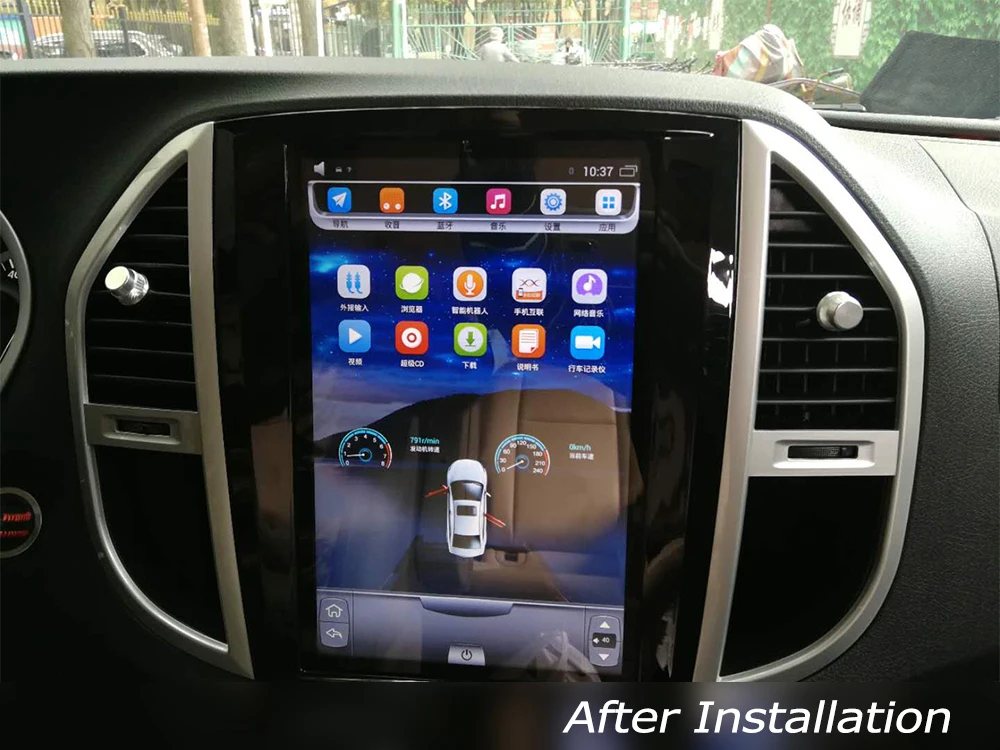 Liandlee 12,1 дюймов стиль Android автомобильный Радио плеер для Mercedes Benz v-класс/Vito/Metris~ gps Navi карты нет DVD