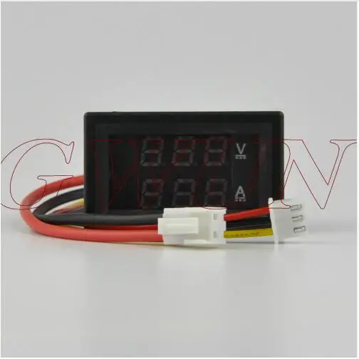 GWUNW BY32A 200V 20A-500A DC Напряжение Амперметр измеритель тока Вольтметр двойной светодиодный дисплей [* должен иметь шунт для использования*]