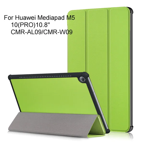 HWM510 KST GN Чехол с подставкой для huawei mediapad M5 10,8 чехол для huawei mediapad M5 10(PRO) CMR-AL09/CMR-W09+ Бесплатный подарок - Цвет: HWM510 KST GN