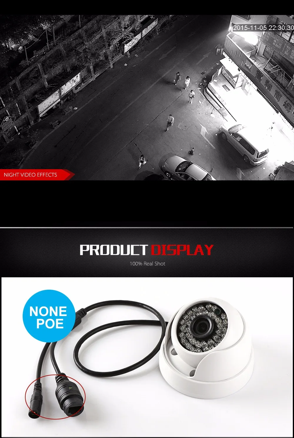 HD 720P 1080P IP камера купольная ИК ночного видения сеть P2P Android iPhone XMEye View 1.0MP 2MP CCTV камера безопасности IP Onvif