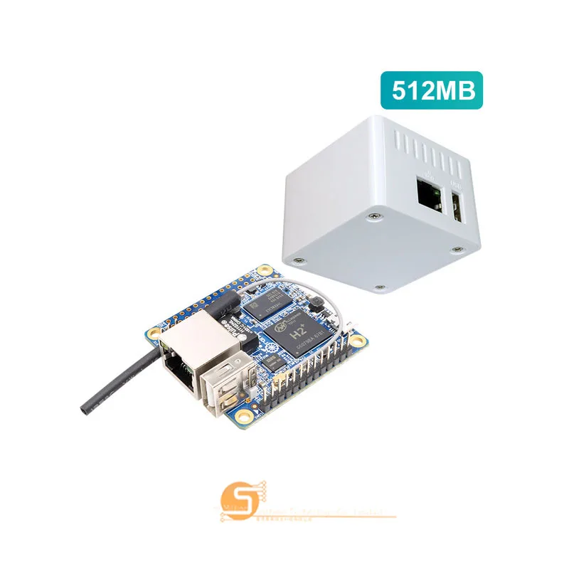 Orange Pi Zero Set4: Orange Pi Zero512MB+ защитный белый чехол H2 четырехъядерный макетная плата с открытым исходным кодом beyond Raspberry Pi