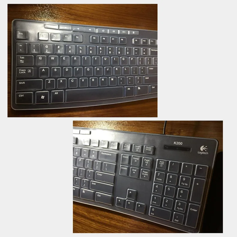 Для logitech Mk200 K200 K260 K270 Mk275 Mk270 Mk260 силиконовый пыле механическая клавиатура защитная крышка