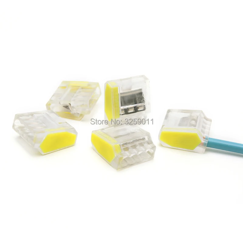 

(20 pieces/lot) PC-254 PC254-CL PC254X-CL Electrical crimp connectors 4 wire conductor Building wiring terminal block 22-12 AWG