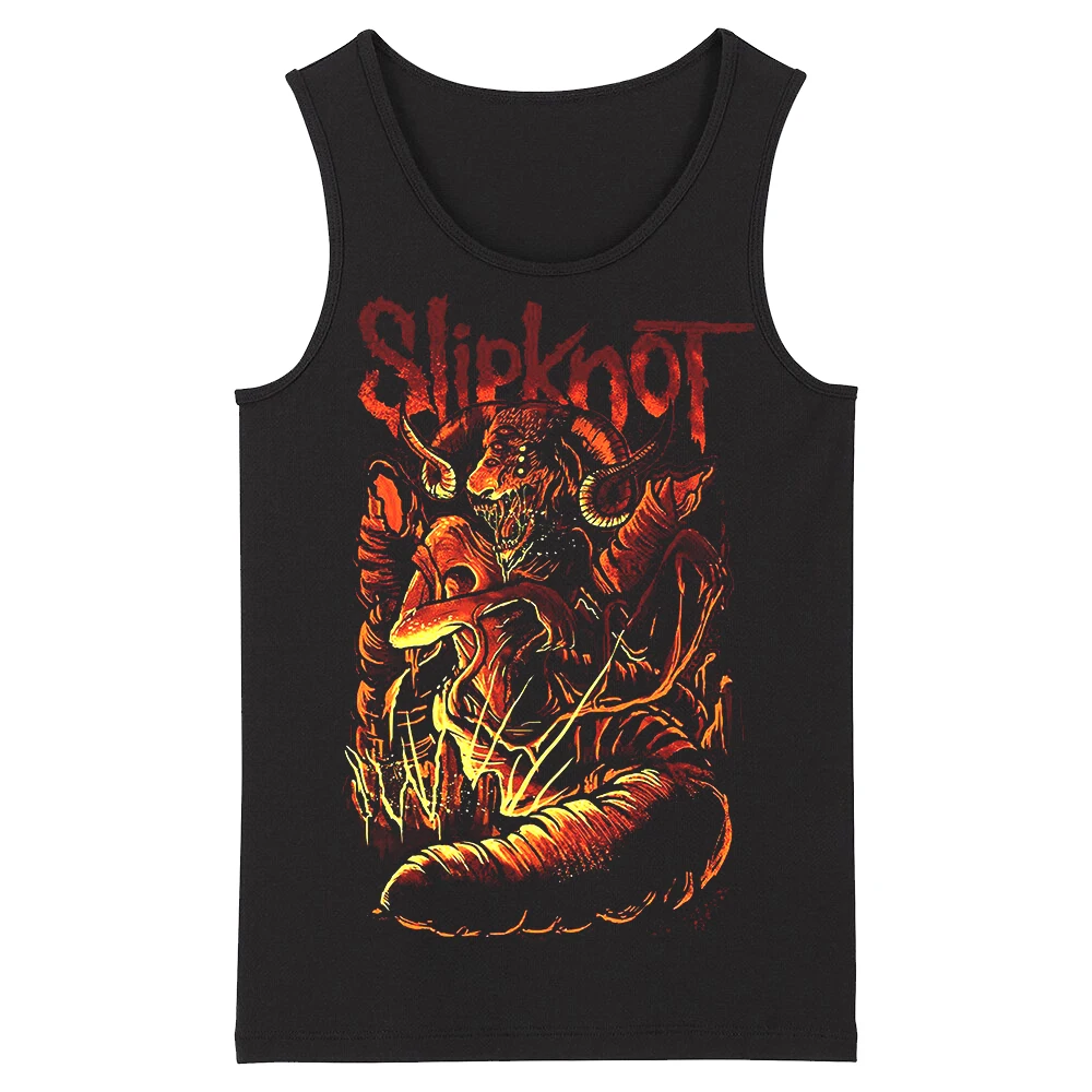 Todhoof Slipknot тяжелый металл новая волна американского тяжелого металла Deathcore мужской топ топы на бретелях Азиатский размер