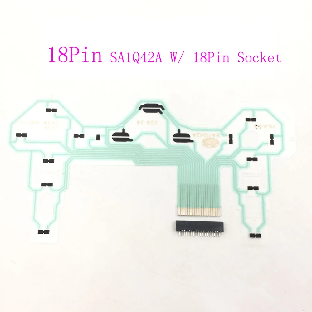 Для sony PS2 SA1Q42A 18Pin ленточная печатная плата пленка джойстик гибкий кабель проводящая пленка для playstation 2 контроллер