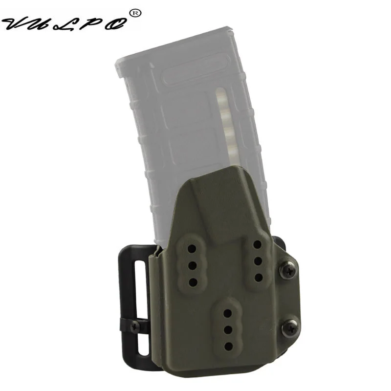 VULPO военный тактический Kydex AR Mag Carrier 5,56 мм подсумок для системы ремней