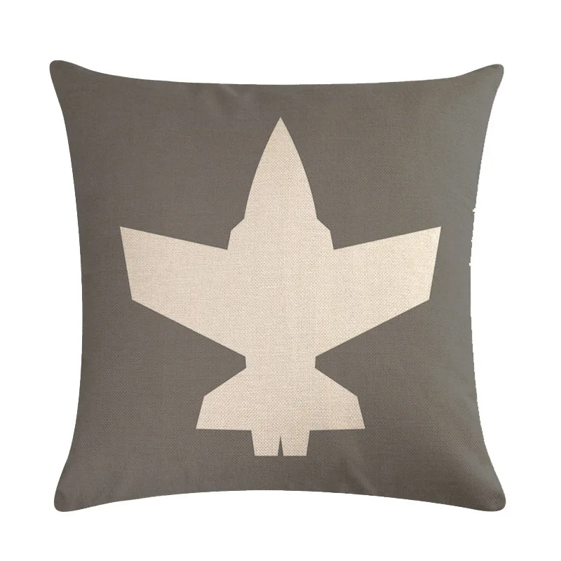 Мультфильм серии наволочка игрушка самолет боец хлопок постельное белье для