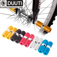 duuti cylinder rocket bazooka aluminum non slip bicycle pedal front rear axle foot pegs footrest lever launcher bike accessories