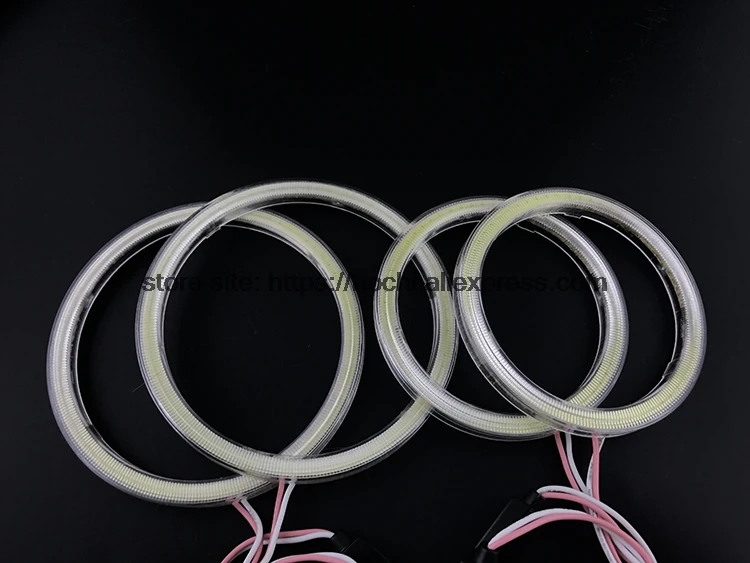 Высокое качество COB Led Light Белый Halo Cob Led angel eyes Кольцо ошибки бесплатно для Opel Vectra C Caravan 2005 2006 2007 2008