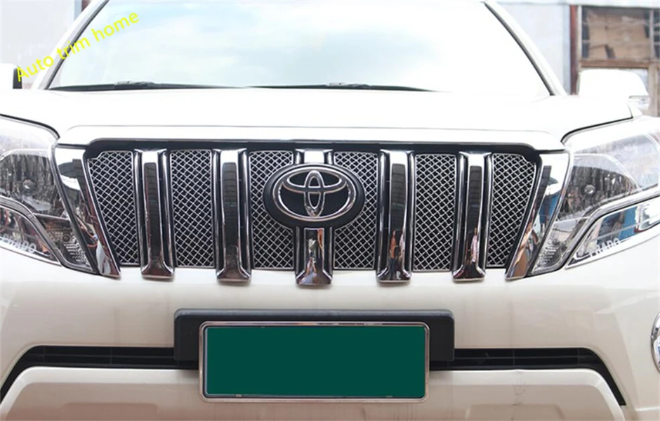 Lapetus Передняя средняя решетка гриль крышка Накладка подходит для Toyota Land Cruiser Prado