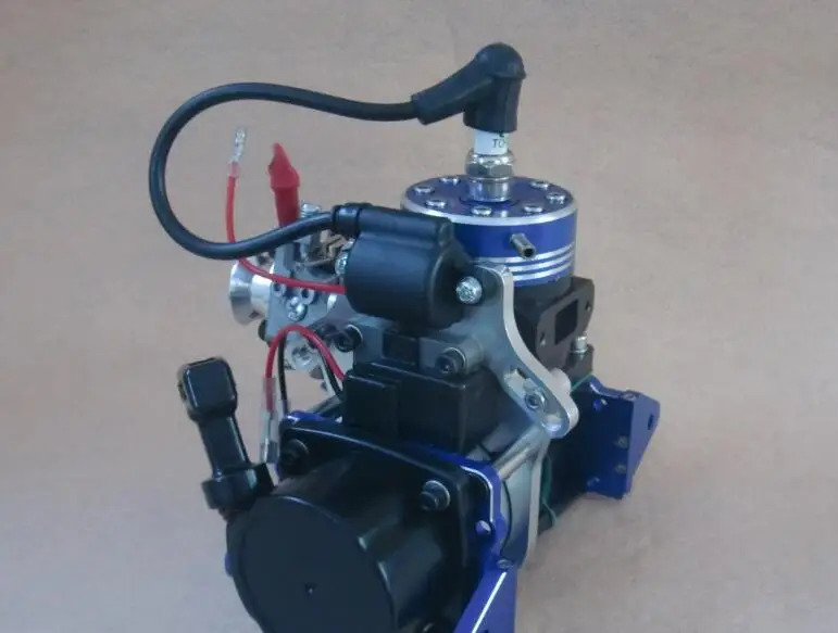 Контроллер Remete RC 7HP газовый морской охлаждающий лодочный Судовой двигатель сильный(гоночный цилиндр) Бензиновый двигатель для 26cc 29cc 48CC 60cc лодки